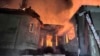 Russia hits Ukraine with missiles, drones, bombs