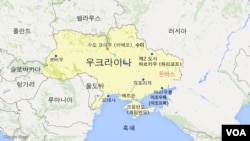 우크라이나와 주변 국가들