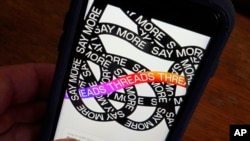 FILE - Meta's new app Threads, a rival to Twitter, is seen on a mobile phone in New York, July 6, 2023.