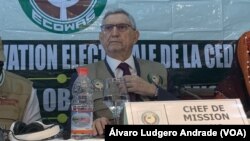 Jorge Carlos Fonseca, chefe da missão de observadores da CEDEAO, Bissau, Guiné-Bissau, 6 Junho 2023