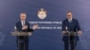 Generalni sekretar NATO-a Jens Stoltenberg i predsednik Srbije Aleksandar Vučić nakon sastanka u Beogradu (foto: Fonet)