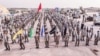 Anggota dari pasukan angkatan laut Korps Garda Revolusi Islam Iran (IRGC) berpartisipasi dalam latihan di pulau Abu Musa pada 2 Agustus 2023. (Foto: IRGC/WANA/Handout via Reuters)