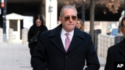 Charles McGonigal, former special agent in charge of the FBI's counterintelligence division in New York, arrives at the federal courthouse in Washington, Feb. 16, 2024.