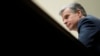 FILE — FBI Director Christopher Wray in Washington, July 12, 2023. A controversial section of federal law that gives U.S. intelligence agencies the ability to conduct warrantless surveillance of the communications of non-U.S. persons abroad will expire at the end of the year.