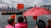 2024年7月1日在香港慶祝主權交接27週年的人群。