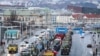 Tractors Roll Into Downtown Prague as Czech Farmers Join Protests