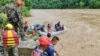 Buses carrying more than 50 people swept away by landslide in Nepal