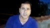 Pakistani journalist Imran Riaz Khan is seen in a screengrab from video posted to his Facebook page May 10, 2023, one day before his arrest.