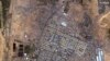 Citra satelit yang disediakan oleh Maxar Technologies menunjukkan gambaran tenda, tempat berlindung dan orang-orang di Rafah, Gaza, 7 Februari 2024. (Maxar Technologies via AP)