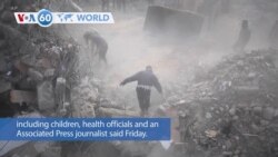 VOA60 World - Israeli Airstrikes Target Southern Gaza