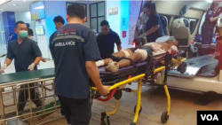 မဲဆောက်ဆေးရုံကိုရောက်လာတဲ့ လူနာများ (ဧပြီ ၂၂၊ ၂၀၂၄)