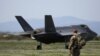 네덜란드 공군의 F-35 전투기.