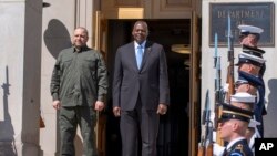 Civîna Austin û Umerov li Pentagon (2'ê Tîrmehê, 2024)