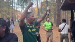 Zvizvarwa zveZimbabwe muWashington D.C. Zvinobatana neZvimwe zvekuAfrica Kupemberera kutora Mukombe weRugby kweSouth Africa 