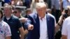 FILE - Republican presidential candidate former President Donald Trump visits the Iowa State Fair, in Des Moines, Iowa, Aug. 12, 2023.
