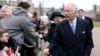 King Charles greets well-wishers after Easter Sunday service 
