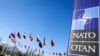 북대서양조약기구(NATO) 본부 밖에 걸려 있는 국기들 (자료사진)