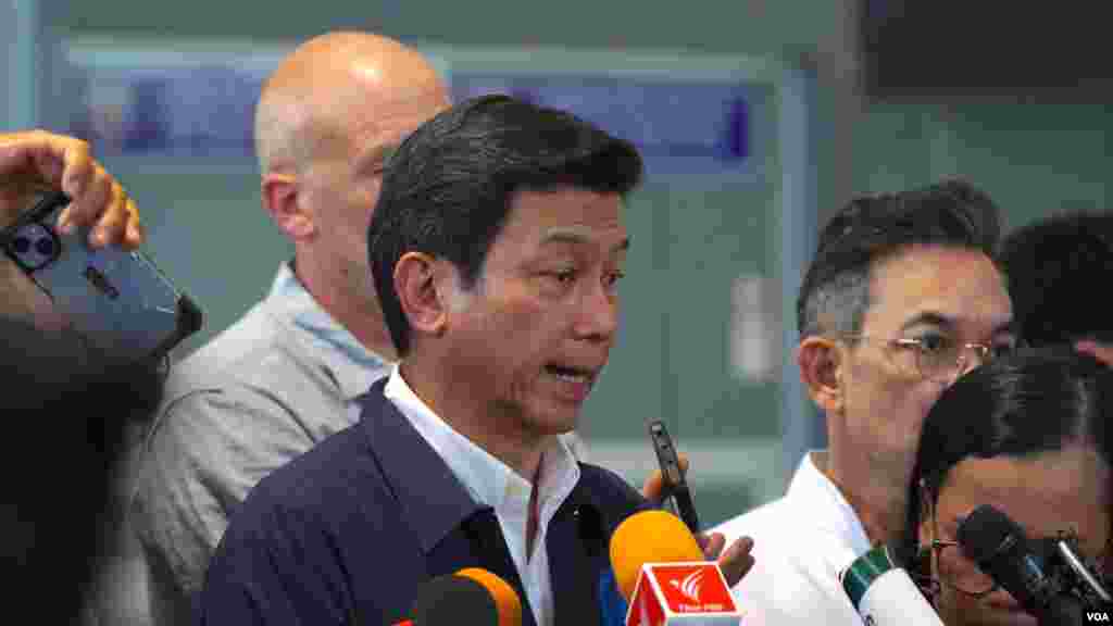 ထိုင်းနိုင်ငံ မဲဆောက်မြို့ကို ရောက်လာတဲ့ ထိုင်းနိုင်ငံခြားရေးဝန်ကြီး Parnpree Bahiddha-Nukara (ဧပြီ ၁၂၊ ၂၀၂၄)