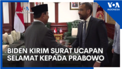 Biden Kirim Surat Selamati Keunggulan Prabowo