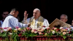 Pope Francis calls for peace in Gaza 