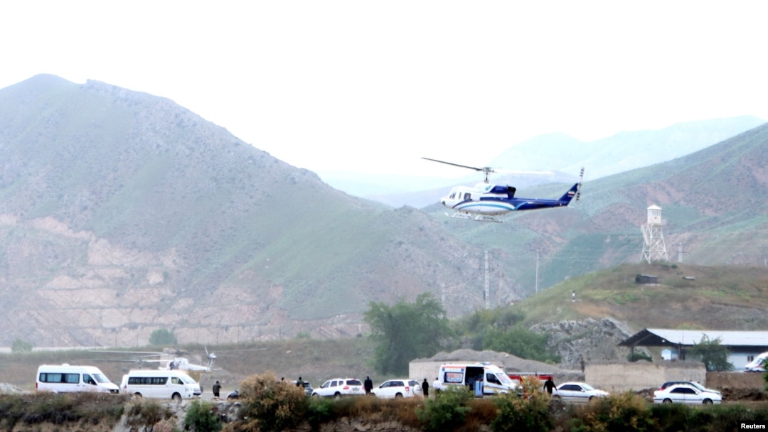 İran cumhurbaşkanı İbrahim Reisi'nin de içinde olduğu helikopter, İran-Azerbaycan sınırı yakınlarındaki bir noktadan havalandı. 19 Mayıs 2024