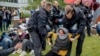 Police break up pro-Palestinian student protest in Berlin as demonstrations spread across Europe