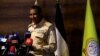 FILE - General Mohamed Hamdan Dagalo speaks during a press conference at Rapid Support Forces headquarters in Khartoum, Sudan, Feb. 19, 2023. 