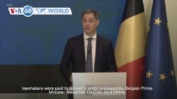VOA60 World - Belgian prosecutors opene probe into Russian "interference" in European Parliament