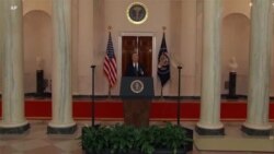 Biden: 'Pèp Ameriken an Dwe Deside' si Aktivite Trump pou Ankouraje Patizan li yo Atake Kongrè a Diskalifye l pou l Dirije Etazini 