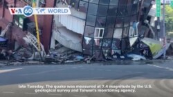 VOA60 World - At least nine people dead, hundreds injured after powerful quake hit Taiwan
