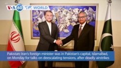 VOA60 World - Iran’s foreign minister visits Pakistan