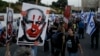 Israelis stage largest anti-government protest since war in Gaza began