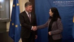 Lajčak sa Osmani u Prištini