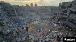 اردوگاه آوارگان فلسطینی در شهر «جبالیا»