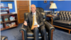 Congressman Adam Smith talking with VOA's Navbahor Imamova, Washington, May 1, 2024. 