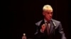 美國駐日本大使伊曼紐爾(Rahm Emanuel)在東京的日本政策研究大學院大學發表講話。（2023年9月22日）
