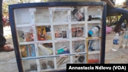 Zimbabwe Republic Police show drugs commonly used in Bulawayo.