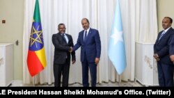 አምባሳደር ሙክታር፣ የሶማሊያ ፕሬዝዳንት ሐሰን ሼክ ሙሐመድ 