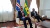 Carlos Vila Nova, Presidente de Sao Tomé e Príncipe, e José Maria Neves, Presidente de Cabo Verde, Presidência de Cabo Verde, Praia