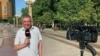 Azerbaijani journalist Shahin Rzayev is seen in a photo posted on his Facebook page June 9, 2021. Rzayev was arrested Jan. 15, 2024, and a pre-trial detention was ordered for another journalist, in the midst of a months-long crackdown on independent media.