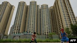 中國恆大在北京開發的建築。 （2022年7月28日）
