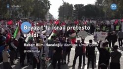 Beyazıt Camisi’nde Filistin’de ölenler için gıyabi cenaze namazı kılındı 