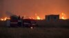More Villages Evacuated as Large Wildfire in Northern Greece Rages for Second Day 