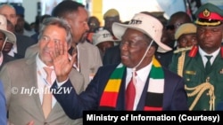 President Emmerson Mnangagwa tours the ZITF