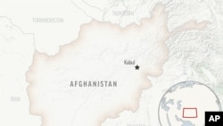 FIlE - Letak ibu kota Kabul di peta negara Afghanistan.