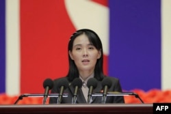 김여정 북한 노동장 부부장.