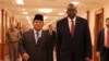 Menteri Pertahanan Prabowo Subianto dan Menteri Pertahanan AS Lloyd Austin di Pentagon, sebelum memulai pembicaraan bilateral, Kamis, 24 Agustus 2023. (Foto Indonesian Defense Minister)