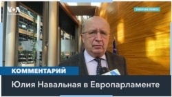 Реакция евродепутатов на речь Юлии Навальной 