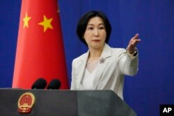 Arhiva - Portparolka kineskog Ministarstva spoljnih poslova Mao Ning, 24. aprila 2023.