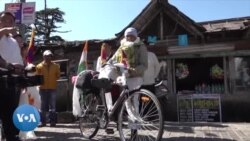 བོད་ནམ་ཡང་མ་བརྗེད་ཅེས་པའི་རྐང་འཁོར་སྐོར་བསྐྱོད་ཀྱི་ལས་འགུལ་བཞུགས་སྒར་ནས་འགོ་འཛུགས། 